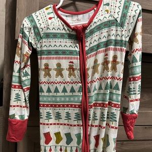 LITTLE SLEEPIES ZIPPY CHRISTMAS PRINT 18-24M